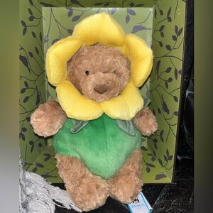 Jellycat Bartholomew Bear and Daffodil Outfit - NWT